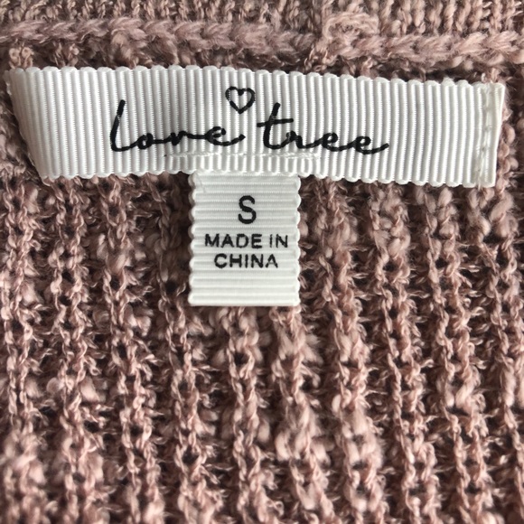 Twisted Sweater-Knit Tank Top (Mauve) - Picture 3 of 4